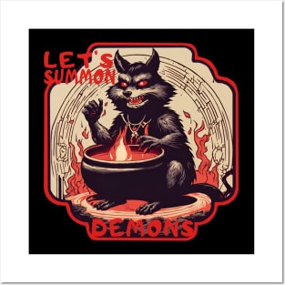 Raccoon Satanism Posters and Art